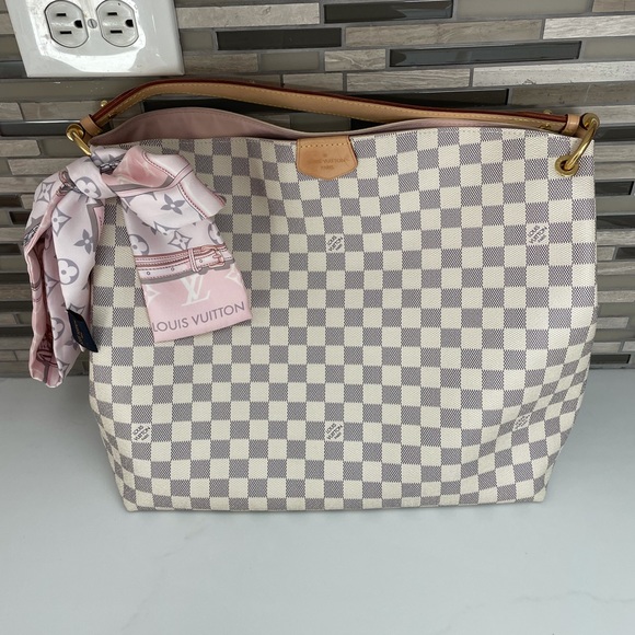 ❌SOLD❌Louis Vuitton Graceful MM Damier Azur - Picture 2 of 15